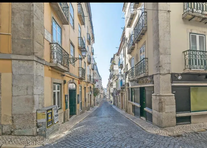 4lisbon Downtown Private Bedroom View *